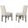 Vitaliya 19.5 Inch Wood Dining Side Chair Set of 2 In oak