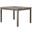 Vitaliya 48 Inch Rectangular Wood Dinette Table In Black