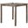 Vitaliya Square Wood Counter Height Dining Table In Black