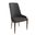 Viva Modern Wooden Dining Chair Set of 2 In Dark Grey