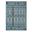 Viven Tribal Power-Loomed Indoor/Outdoor Area Rug In Ivory and Navy