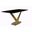 Voren 55 Inch Dining Table In Black