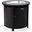 Walbrooke Patio Round Tank Holder In Black