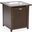Walbrooke Patio Square Tank Holder Slat Design In Brown