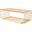 Walden Rectangular Coffee Table In Gold