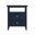 Walker 2 Drawer Nightstand In Midnight Blue