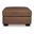 Walker Point Oversized Accent Ottoman In Caramel