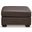 Walker Point Oversized Accent Ottoman In Umber