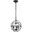 Wallace 3 Light Matte Black Pendant