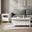 Warm Shaker Occasional Table Set In White