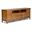 Warm Shaker Solid Wood 72 Inch TV Media Stand In Light Golden Brown