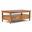 Warm Shaker Solid Wood Coffee Table In Light Golden Brown