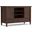 Warm Shaker Solid Wood TV Media Stand In Russet Brown