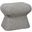 Warren Outdoor Ottoman In Grey