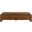 Waterflute 68 Inch Fluted TV Stand In Walnut