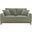 Watton Loveseat In Olive Green