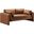 Waverly Performance Velvet Sofa In Brown