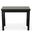 Waverly Thick Top Bar Table In Antique Black