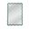 Wavy Cassia Rectangular Wall Mirror In Green