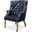 Welsh Blue Leather Chair