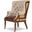 Welsh Brown Leather Chair 29780