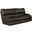 Wembley Lay Flat Reclining Sofa In Chocolate