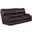Wembley Power Lay Flat Reclining Sofa w/ Power Headrest and Lumbar (Chocolate)