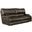 Wembley Steel Lay Flat Reclining Sofa