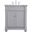 Wesley 30 Inch Single Bathroom Vanity Set In Grey