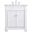 Wesley 30 Inch Single Bathroom Vanity Set In White