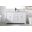 Wesley 60 Inch Double Bathroom Vanity Set In White