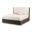 West Kensington California King Bed In Buff and Medium Espresso
