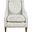 Westbrook Paisley Upholstered Accent Chair with Nailhead Trim In Sage