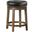 Westby Black Round Swivel Counter Height Stool Set Of 2
