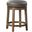Westby Gray Round Swivel Counter Height Stool Set Of 2