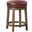 Westby Red Round Swivel Counter Height Stool Set Of 2