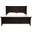 Westlake Cherry Brown Queen Mansion Bed