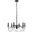 Westley 6 Lights Pendant In Black LD7048D24BK