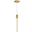 Weston 1 Light Pendant In Satin Gold