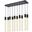 Weston 10 Lights Pendant In Black