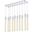 Weston 10 Lights Pendant In Chrome