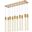 Weston 10 Lights Pendant In Satin Gold
