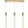 Weston 3 Lights Pendant In Satin Gold 2066S32SG