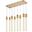 Weston 8 Lights Pendant In Satin Gold