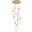Weston 9 Lights Pendant In Satin Gold 2067D24SG