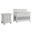 Weston Convertible Kids Bedroom Set In Vintage White