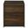 Westpark 2-Drawer Nightstand LED Lights and USB In Dark Pine