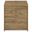 Westpark 2-Drawer Nightstand LED Lights and USB In Mango
