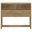 Westpark 49 Inch Full Bookcase Headboard In Mango