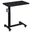 Westpark Height Adjustable Mobile C-Table In Black